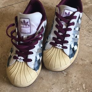 Adidas multiple color sneakers